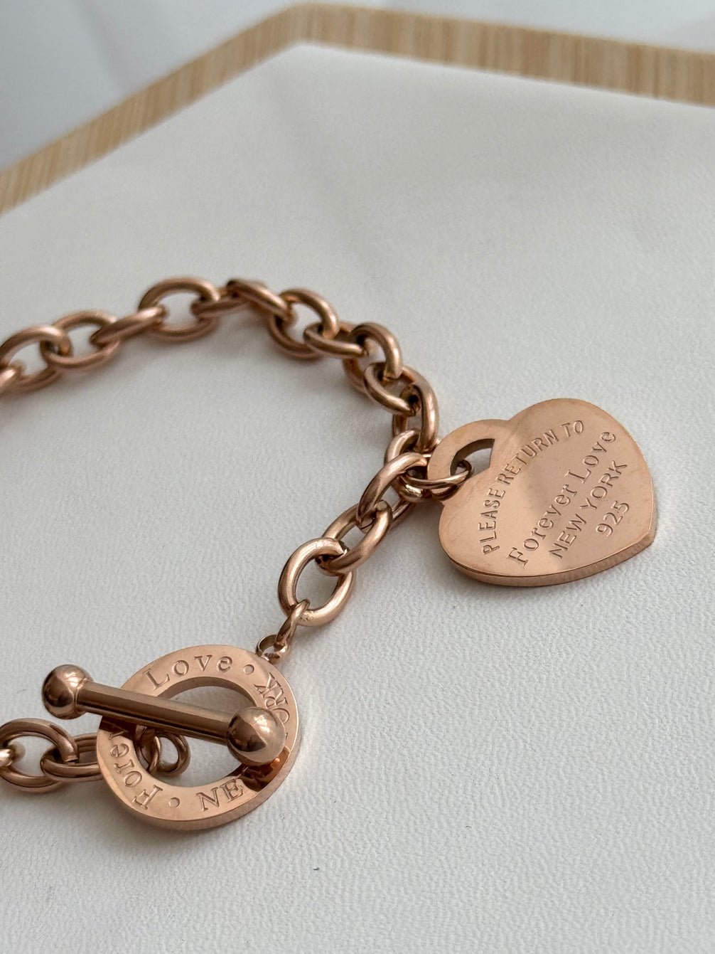 PULSERA TFFNY CORAZON