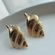 ARETE CARACOL CON TEXTURA