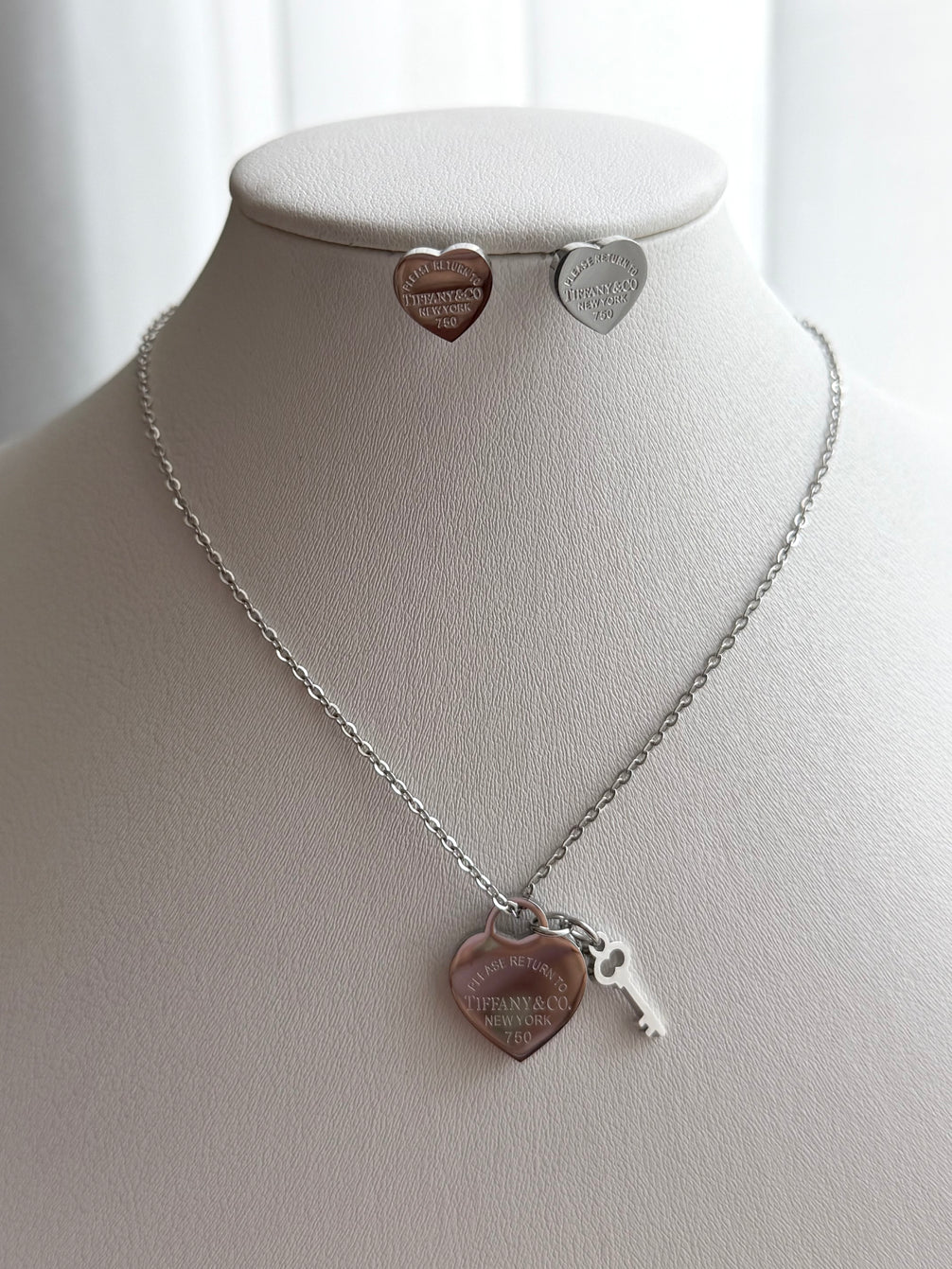 SET CORAZÓN LLAVE