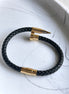 PULSERA TRENZADA CLAVO