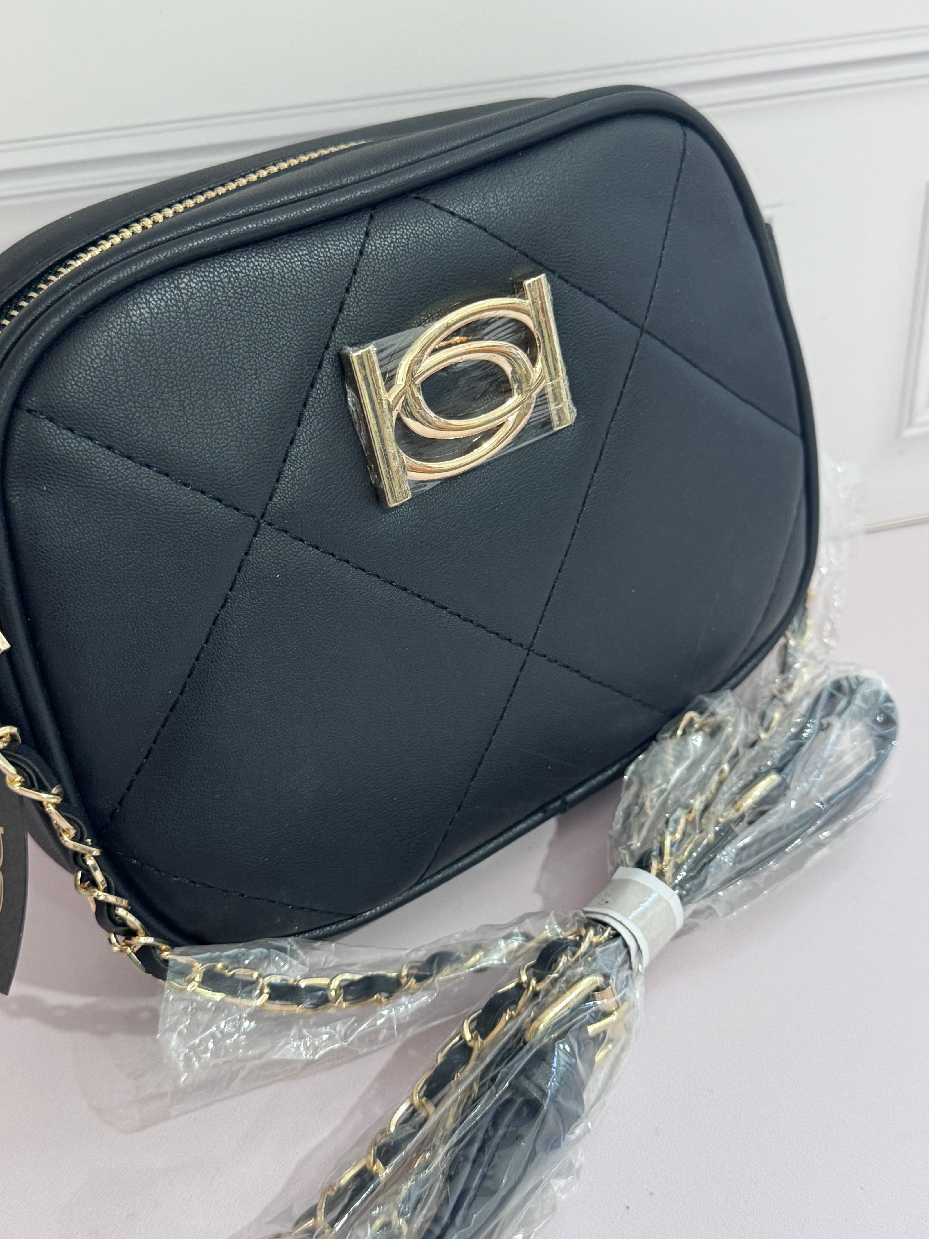 BOLSA BEBE CROSSBODY NEGRA