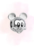 CHARM MICKEY ZIRCONIA