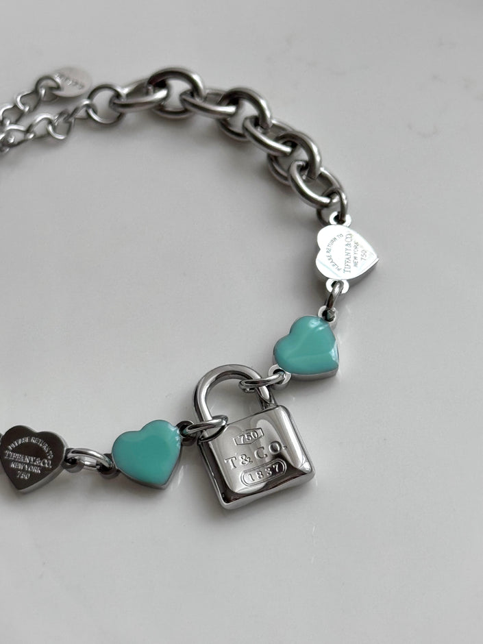 PULSERA CADENA CON DIJES