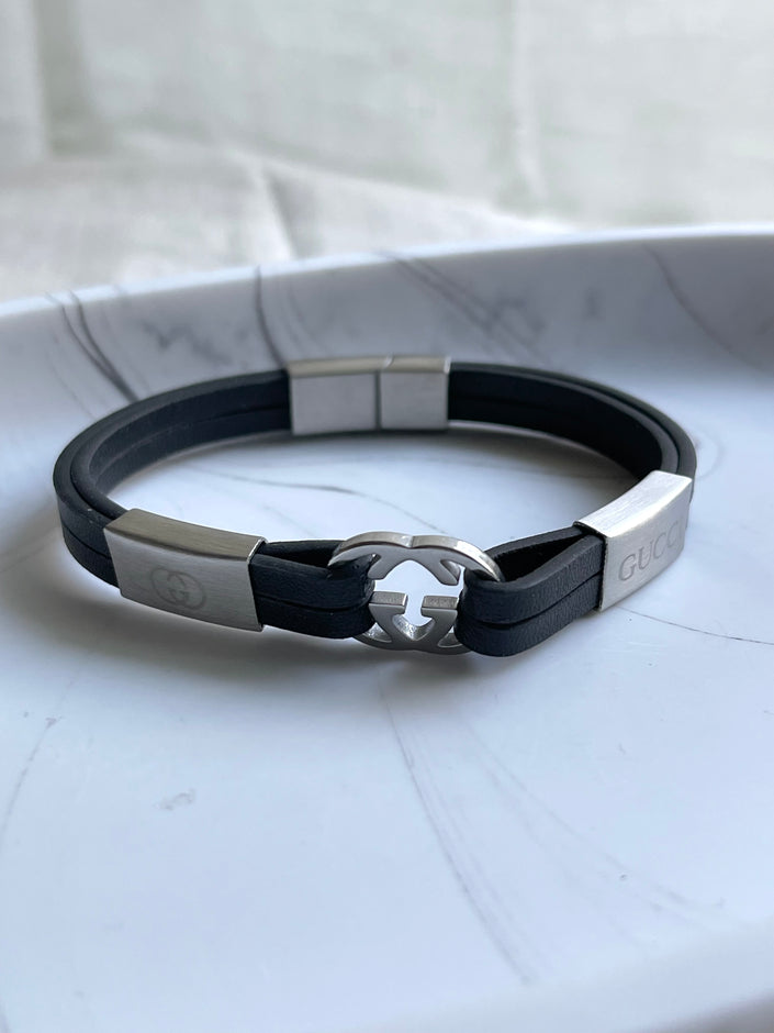 PULSERA GG PPLATEADO