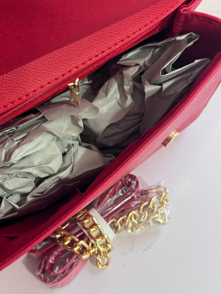 BOLSA VENE NATALIE ROJA