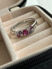 ANILLO ZIRCONIA ROSA