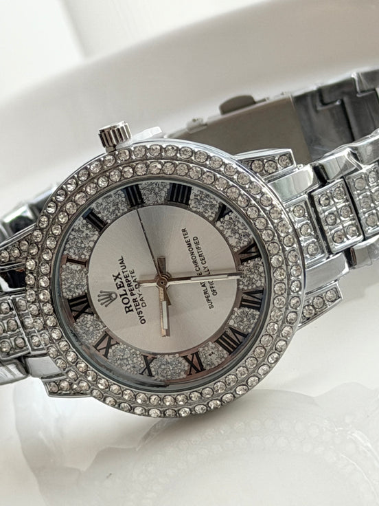 RELOJ CON CRISTALES