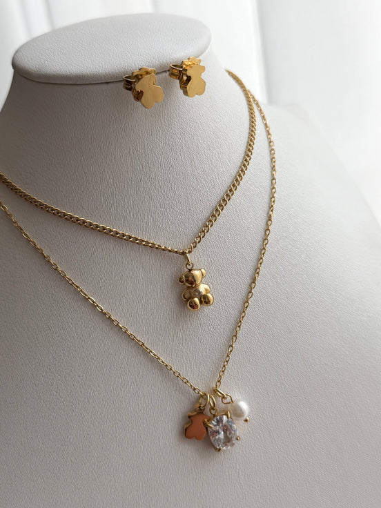 SET DOBLE CADENA OSITO