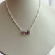 COLLAR MOÑO ROSA