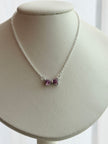 COLLAR MOÑO ROSA