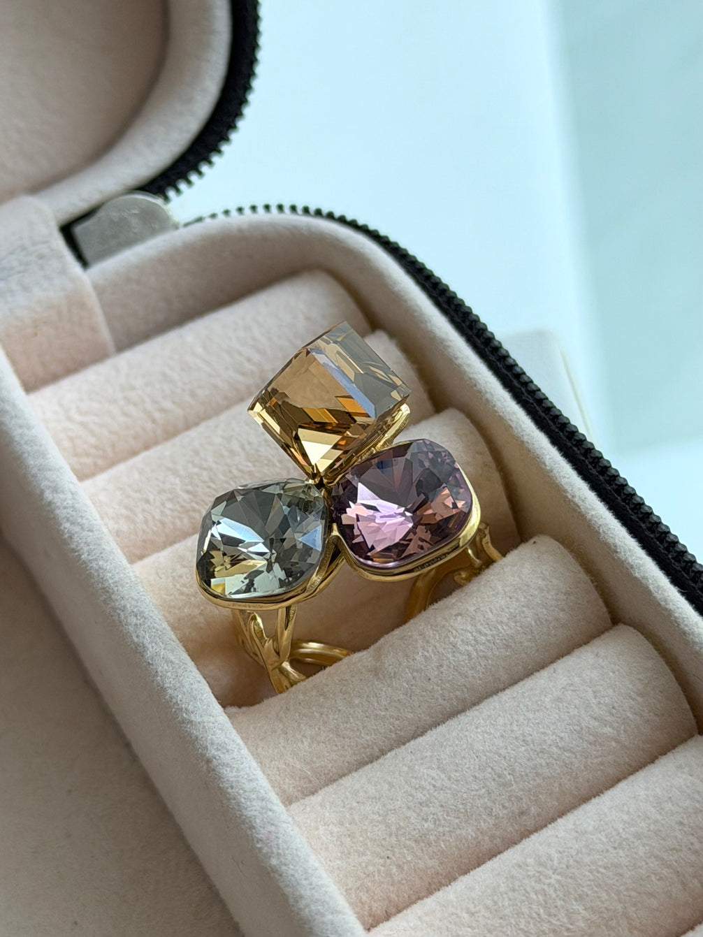 ANILLO CRISTALES