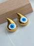 ARETE OJITOS FORMA GOTA
