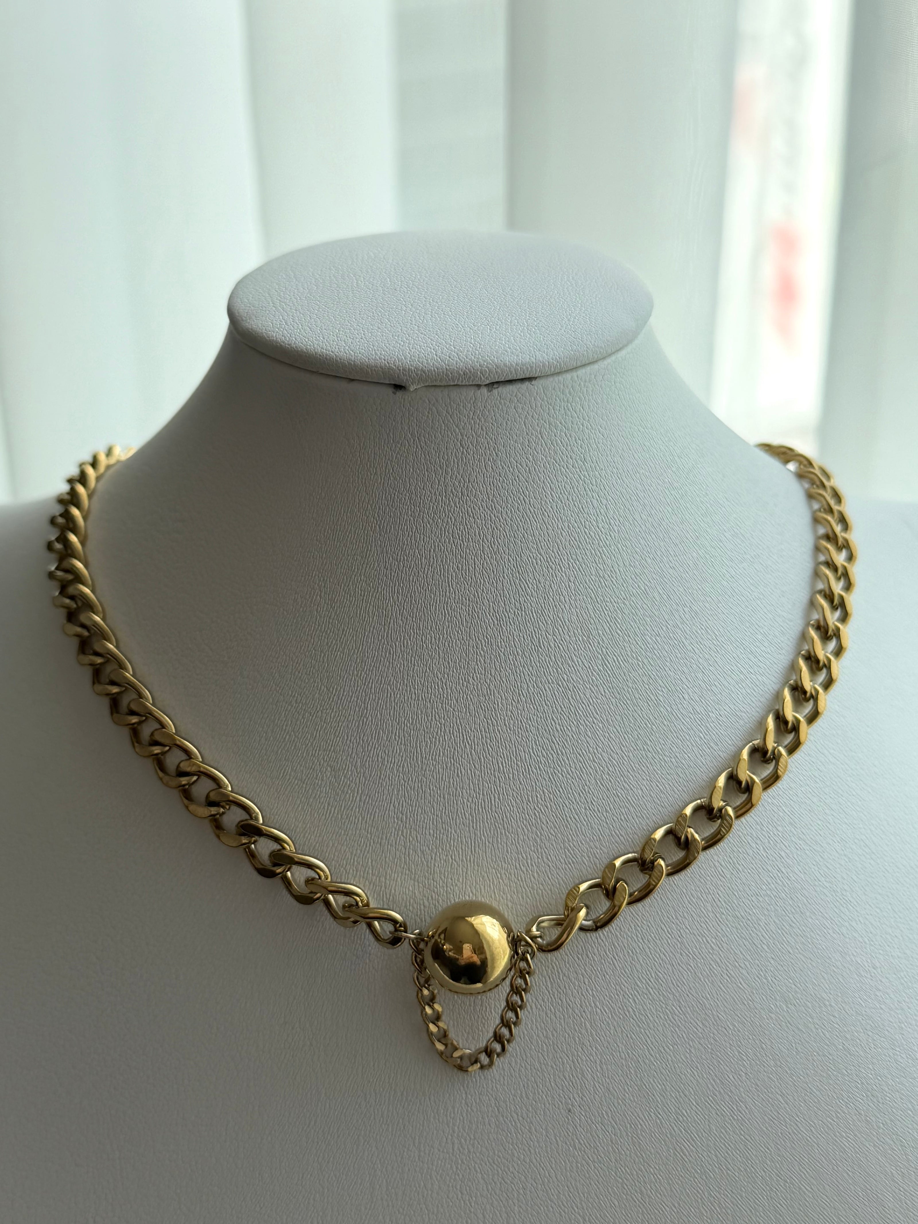 COLLAR CADENA BOLITA