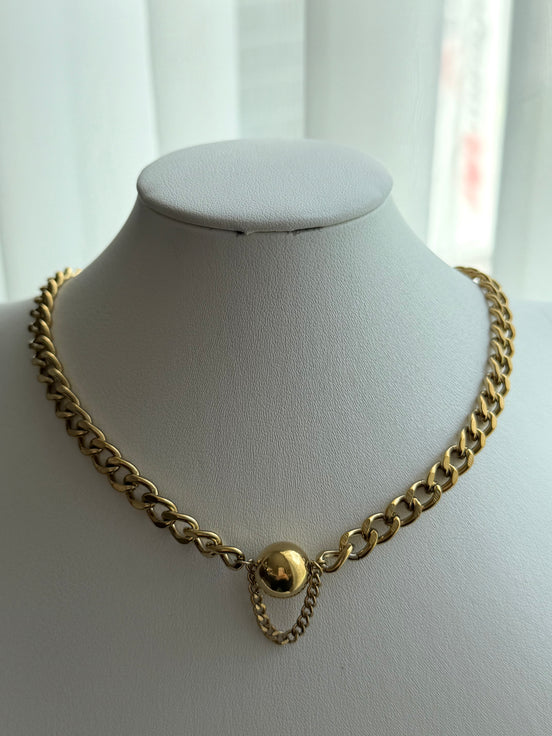 COLLAR CADENA BOLITA