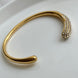 BRAZALETE ABIERTO CON CRISTAL