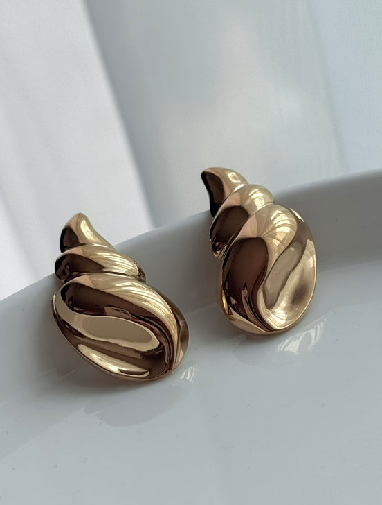 ARETE CARACOL LISO
