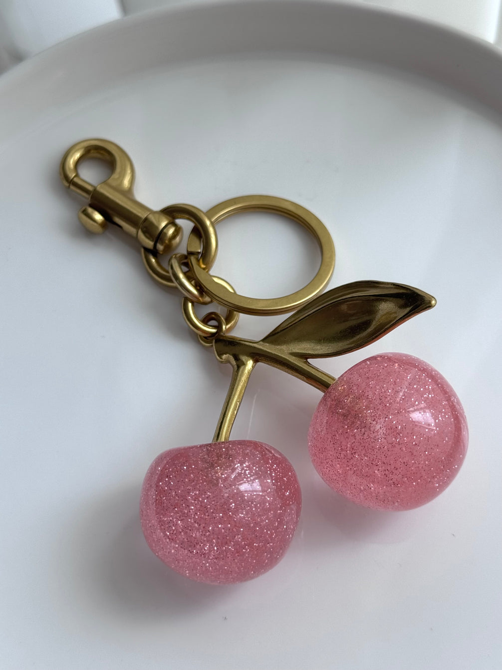 LLAVERO CEREZA ROSA
