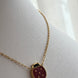 COLLAR MARIQUITA ALAS CERRADAS ROJO