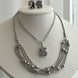 SET DOBLE COLLAR VARIAS CADENAS