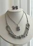 SET DOBLE COLLAR VARIAS CADENAS