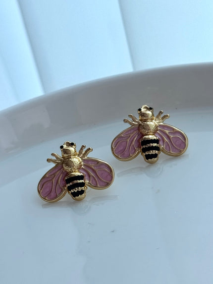 ARETE ABEJA ROSA