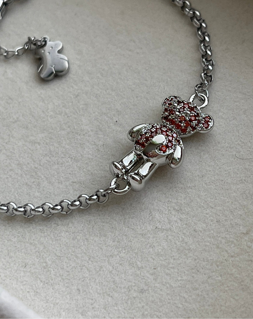 PULSERA OSITO ZIRCONIA