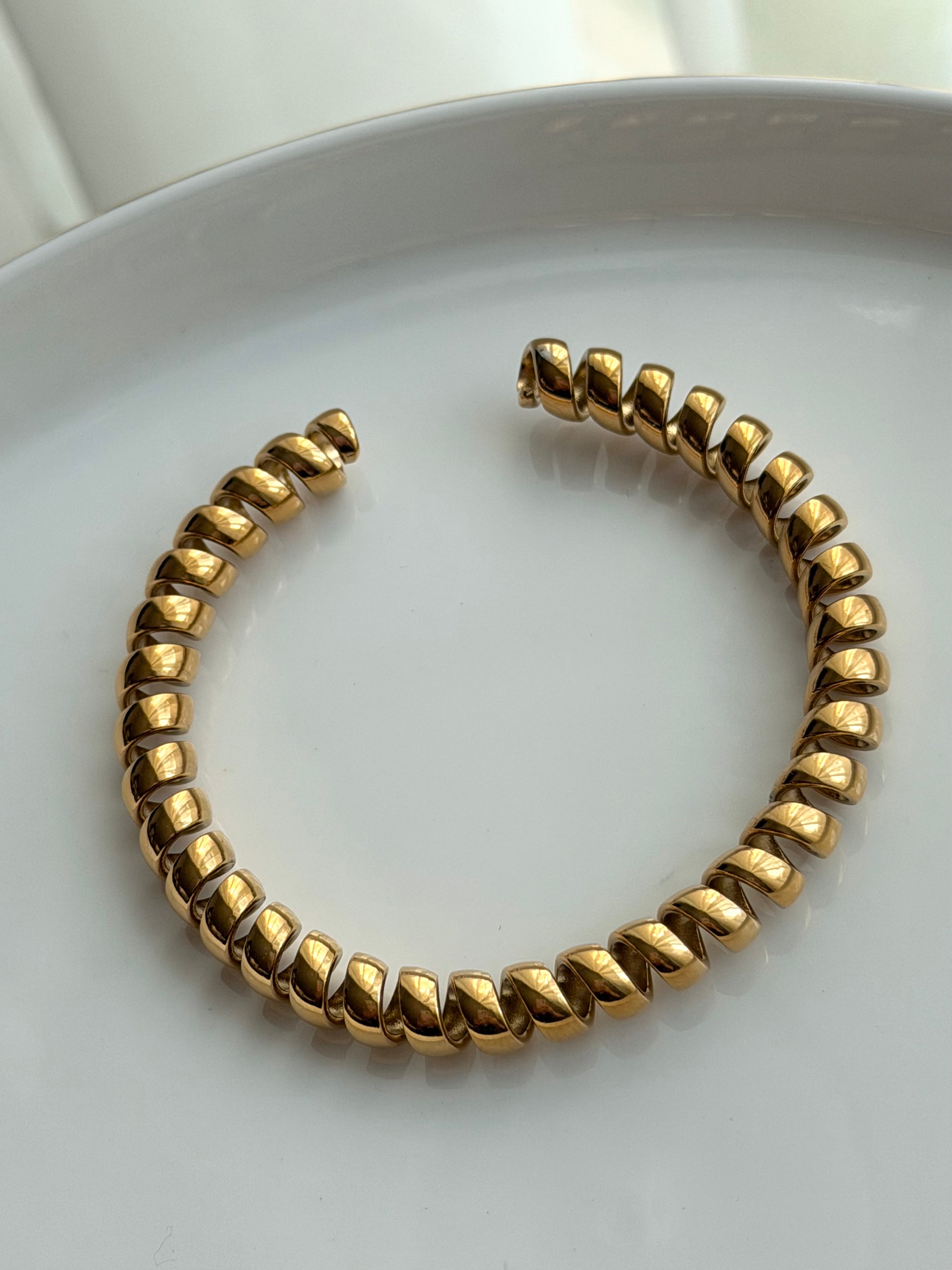 BRAZALETE ABIERTO ESPIRAL