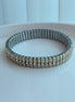 BRAZALETE STRIPES BICOLOR CON ZIRCONIA