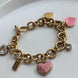 PULSERA DIJES ROSAS