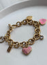 PULSERA DIJES ROSAS
