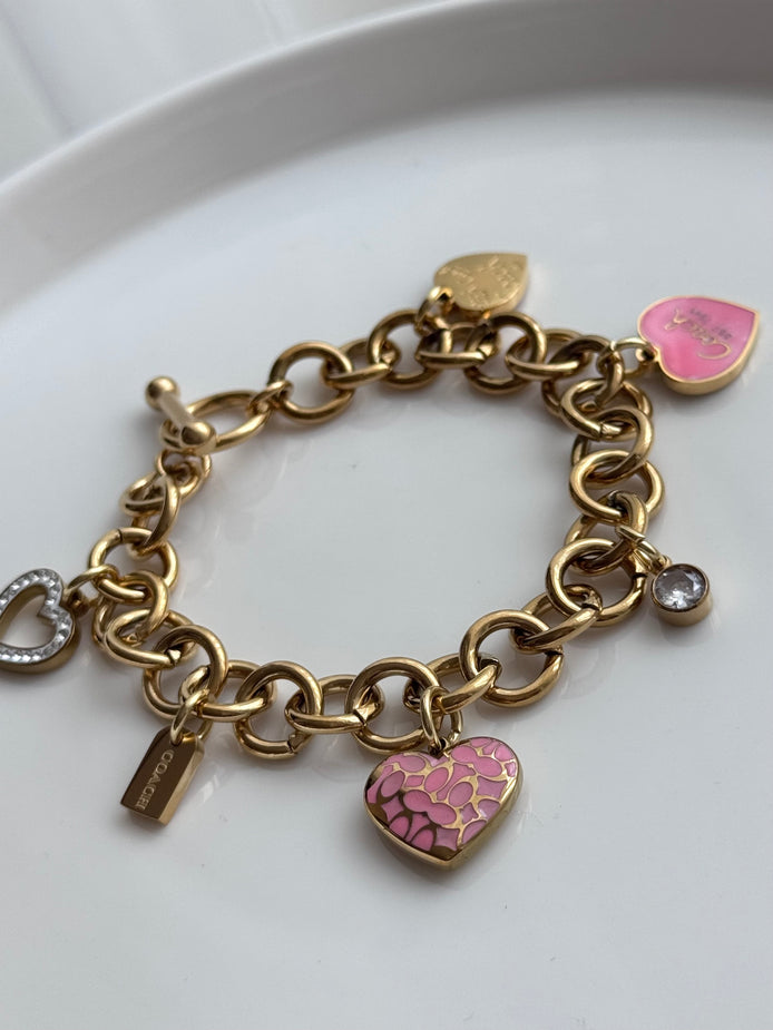 PULSERA DIJES ROSAS