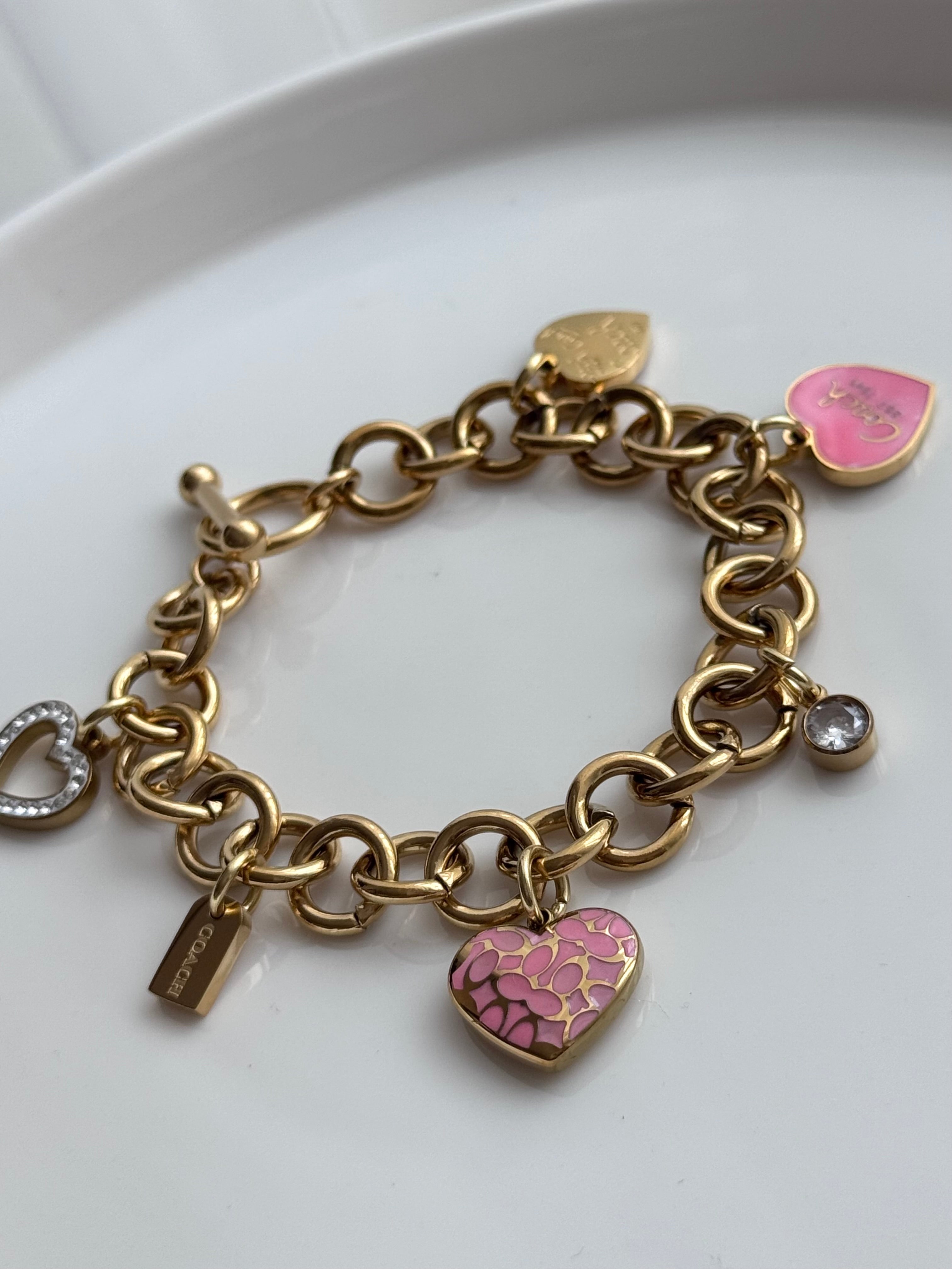 PULSERA DIJES ROSAS