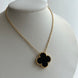 COLLAR ALHAMBRA DOBLE CON ZIRCONIA