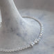 PULSERA MOÑO DE CRISTAL BLANCO