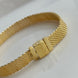 PULSERA PLANA GOLD