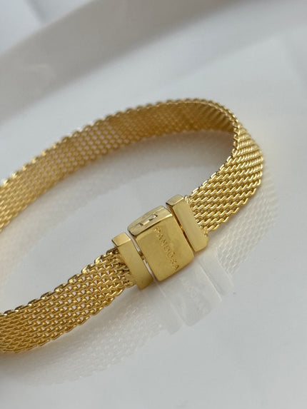 PULSERA PLANA GOLD