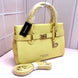 BOLSA BEBE TOTE AMARILLA
