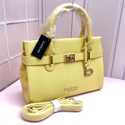 BOLSA BEBE TOTE AMARILLA