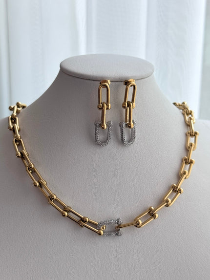 SET COMPLETO ESLABÓN CRISTAL