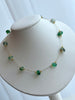 COLLAR GREEN STONE