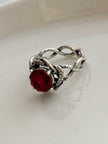 ANILLO PIEDRA ROJA