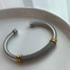 BRAZALETE ABIERTO ALAMBRE