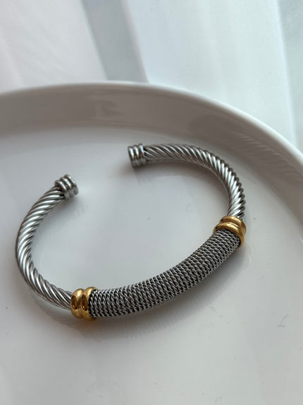 BRAZALETE ABIERTO ALAMBRE