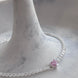 PULSERA CRISTAL CORAZON ROSA