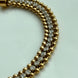 PULSERA TENNIS CON CADENA BOLEADA