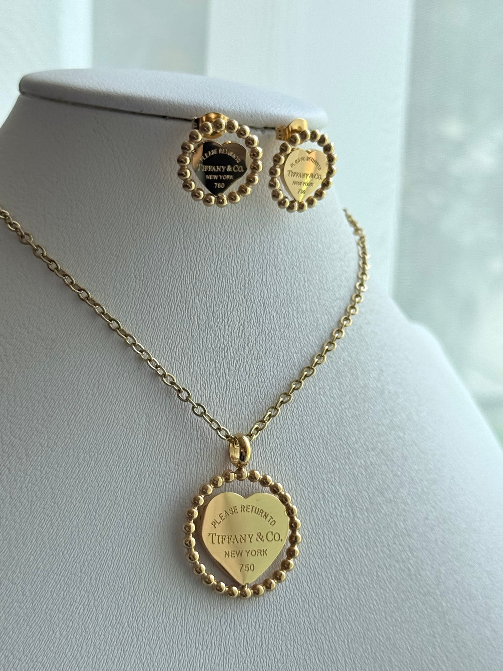 SET CORAZÓN BOLITAS TFFNY