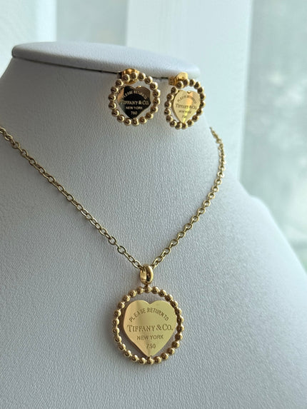 SET CORAZÓN BOLITAS TFFNY