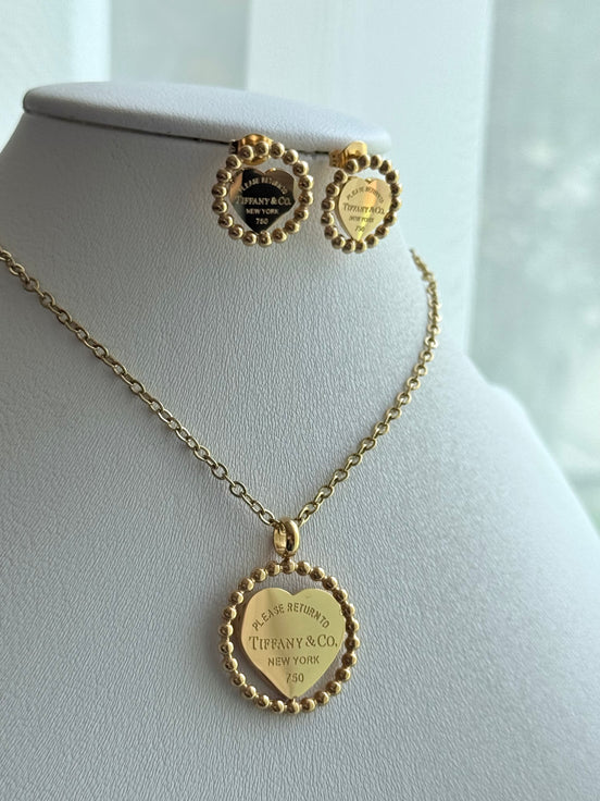 SET CORAZÓN BOLITAS TFFNY