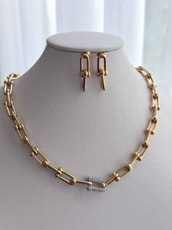 SET DE ESLABONES CON ZIRCONIA